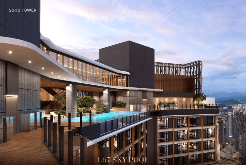 Freehold Luxury SOVO & SOHO Suites in KLCC - Investment